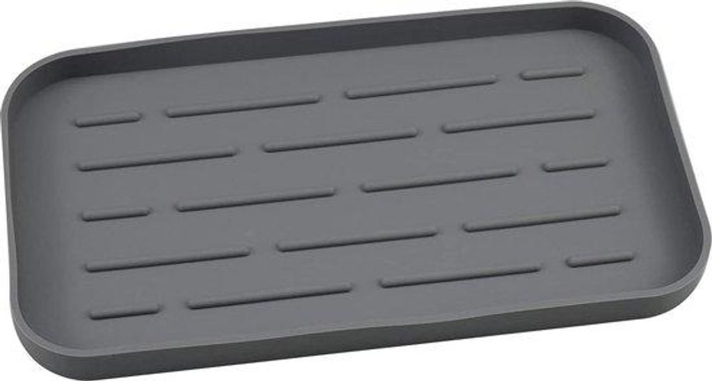 Silikon-Spülhandschuh - Für Küche und Bad - Grau - 25 x 14 cm Spülhandschuh mit Magnet