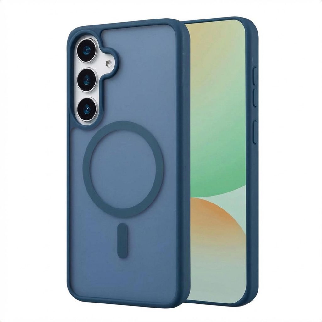 imoshion Color Guard Back Cover mit MagSafe Samsung Galaxy S25 Plus - Dunkelblau