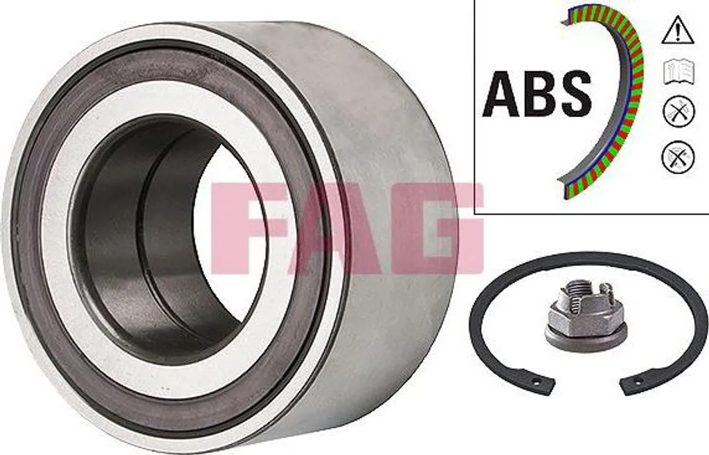Roulement de Roue Haute Performance FAG 713631110 Montage OE Renault