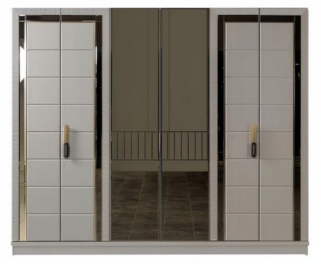 Kleiderschrank Kleiderstauraum Schrank Garderobenschrank Ankleideschrank 260cm