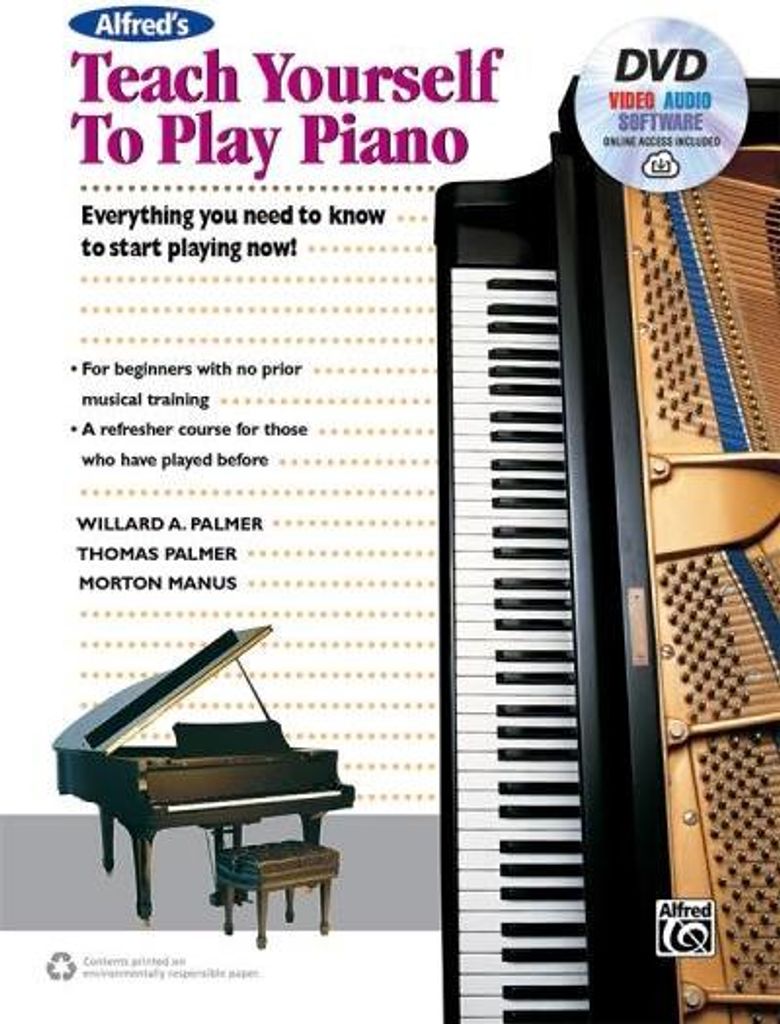 Alfred's Teach Yourself to Play Piano