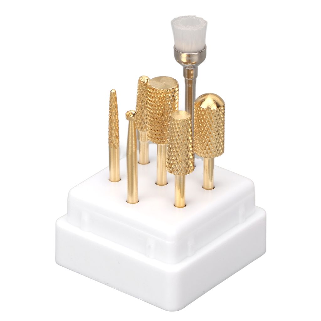 Maniküre-Bohrer,Nagelhaut-Entferner-Bits,Nagel-Schleif-Bits,Nagel-Edelstahl-Bohrer,Nagelkunst-Bohrer,Nagelkunst-Entferner-Bits