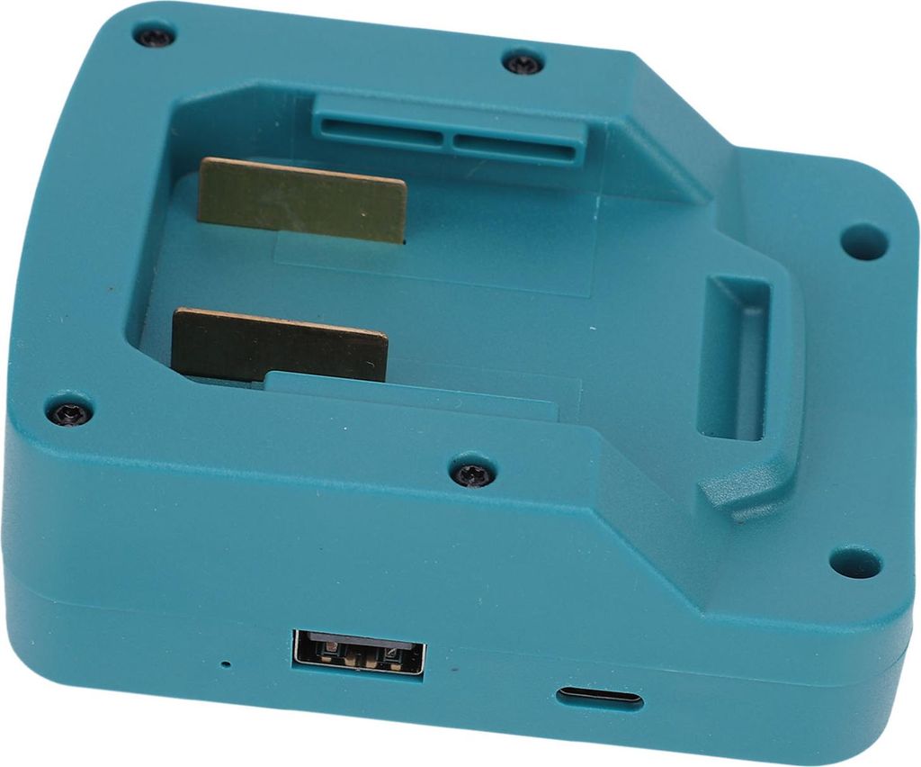 Kabelloser Handy-Ladeadapter, geeignet für PARKSIDE X20V TEAM PAP20A1 PAP20A3 PAP20B1 PAP20B3 Akkus mit USB-C-DC-Anschlüssen