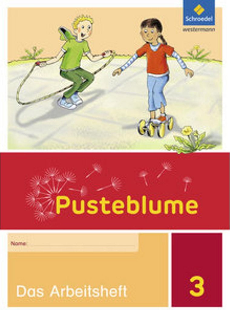 Pusteblume. Das Sprachbuch 3. Arbeitsheft. Allgemeine Produktbild 