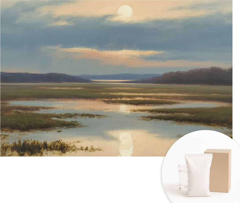 Fototapete - Wandbilder für Wohnzimmer - 104x70 cm - Dekorative Wandfolie - Modernes Design für Wanddekoration - Tapeten für Innenräume - Atmos...