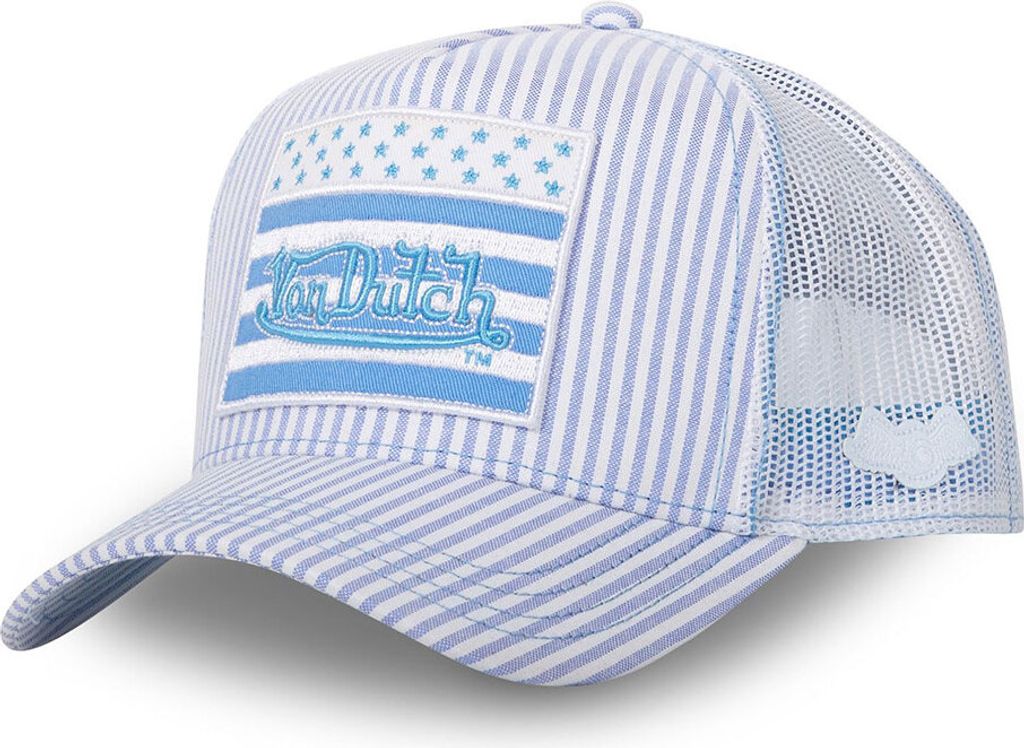 Von Dutch Flag C Kappe Blau Mann Blau One Size