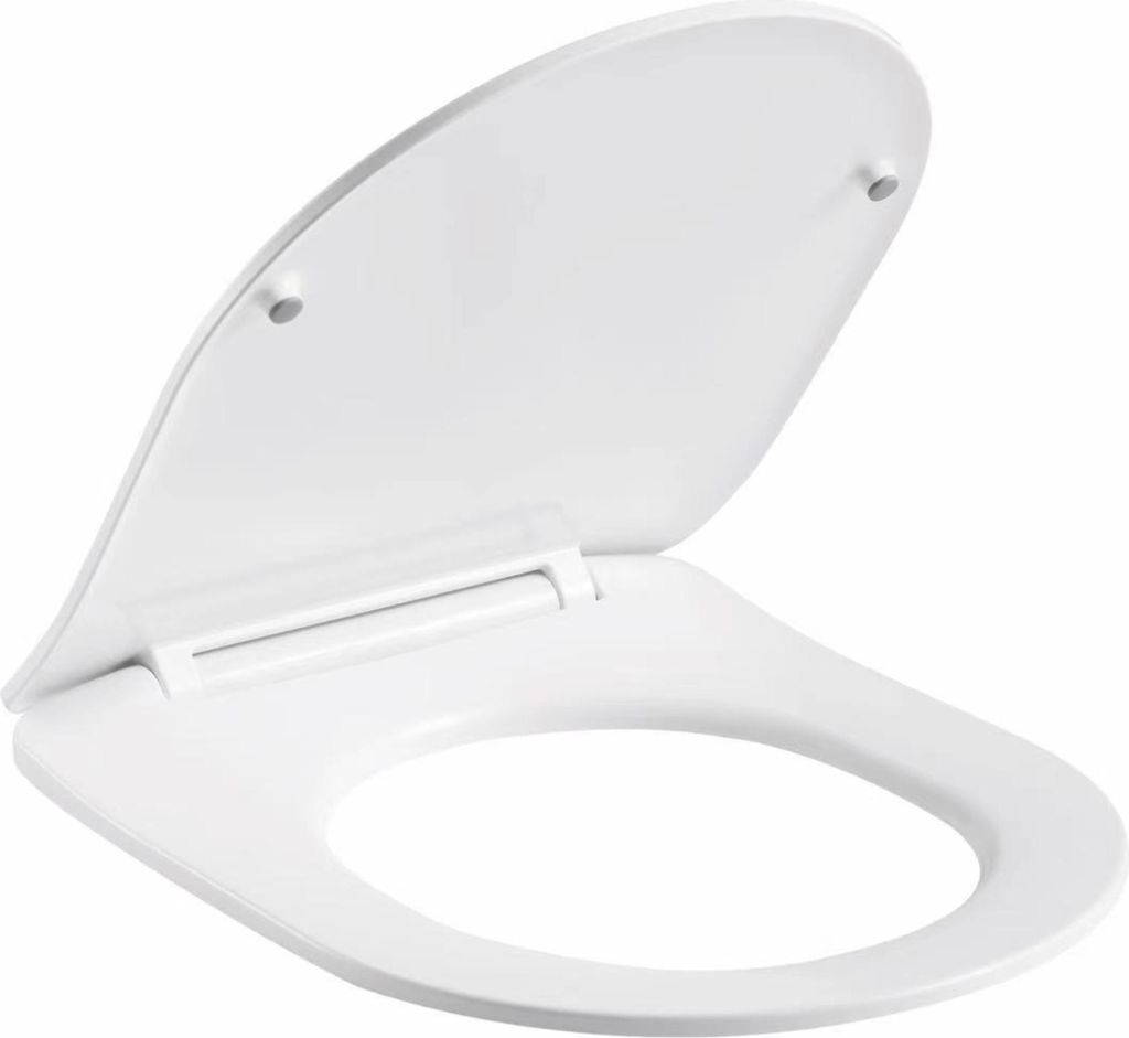 Balneo | Wc-sitz - Weiß - 230 Mm Öffnungsbreite - Langsame Schließung - Ovaler Toilettensitz