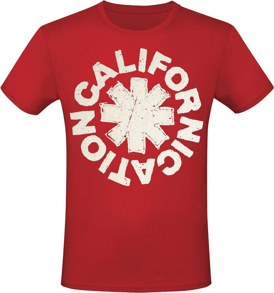 Red Hot Chili Peppers T-Shirt Herren Californication rot 3XL