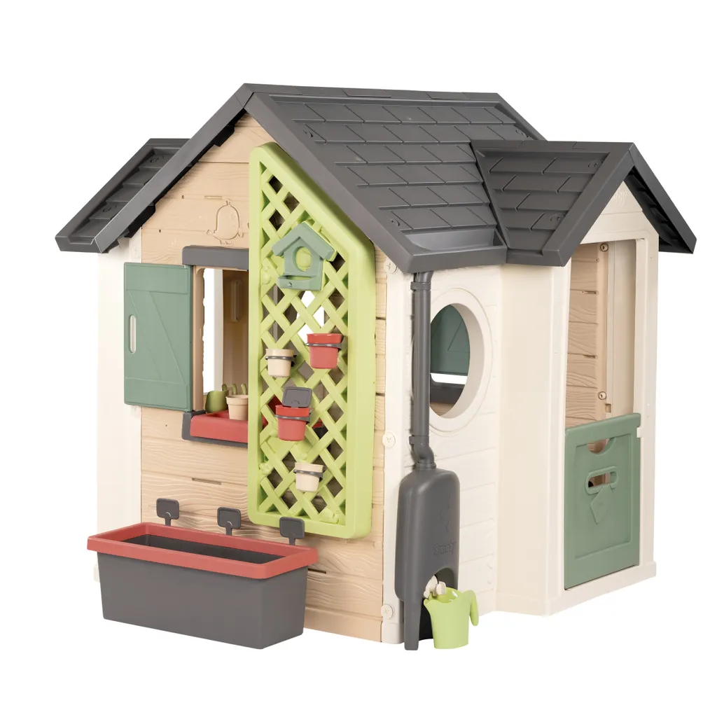 Smoby 810408 Maison de jeu Pretty avec cuisine d'été pour enfant