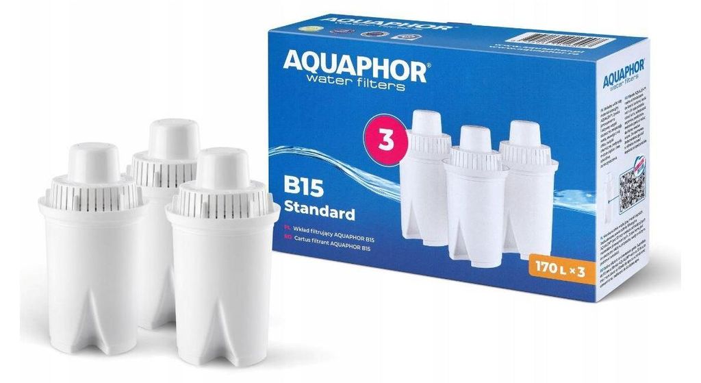 Aquaphor B100-15 Standard Filterkartusche 3 Stück