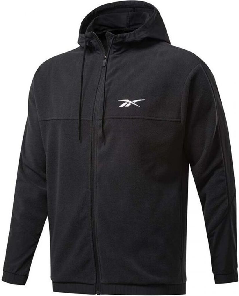 Reebok Sweatshirts Workout Ready Fleece Full Zip Hoodie, 109309, Größe: 170