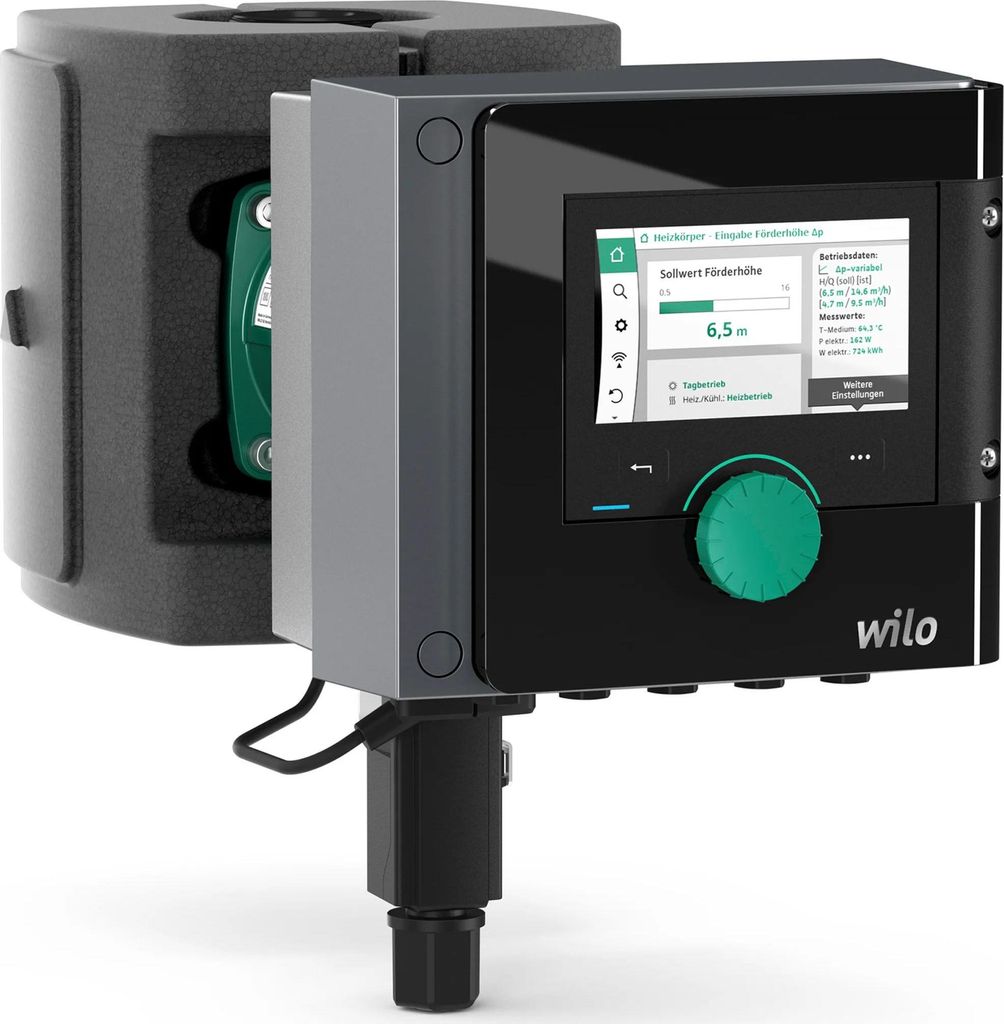 Wilo Hocheffizienzpumpe Stratos MAXO 25/0,5-4, Rp 1", 180 mm, PN 10