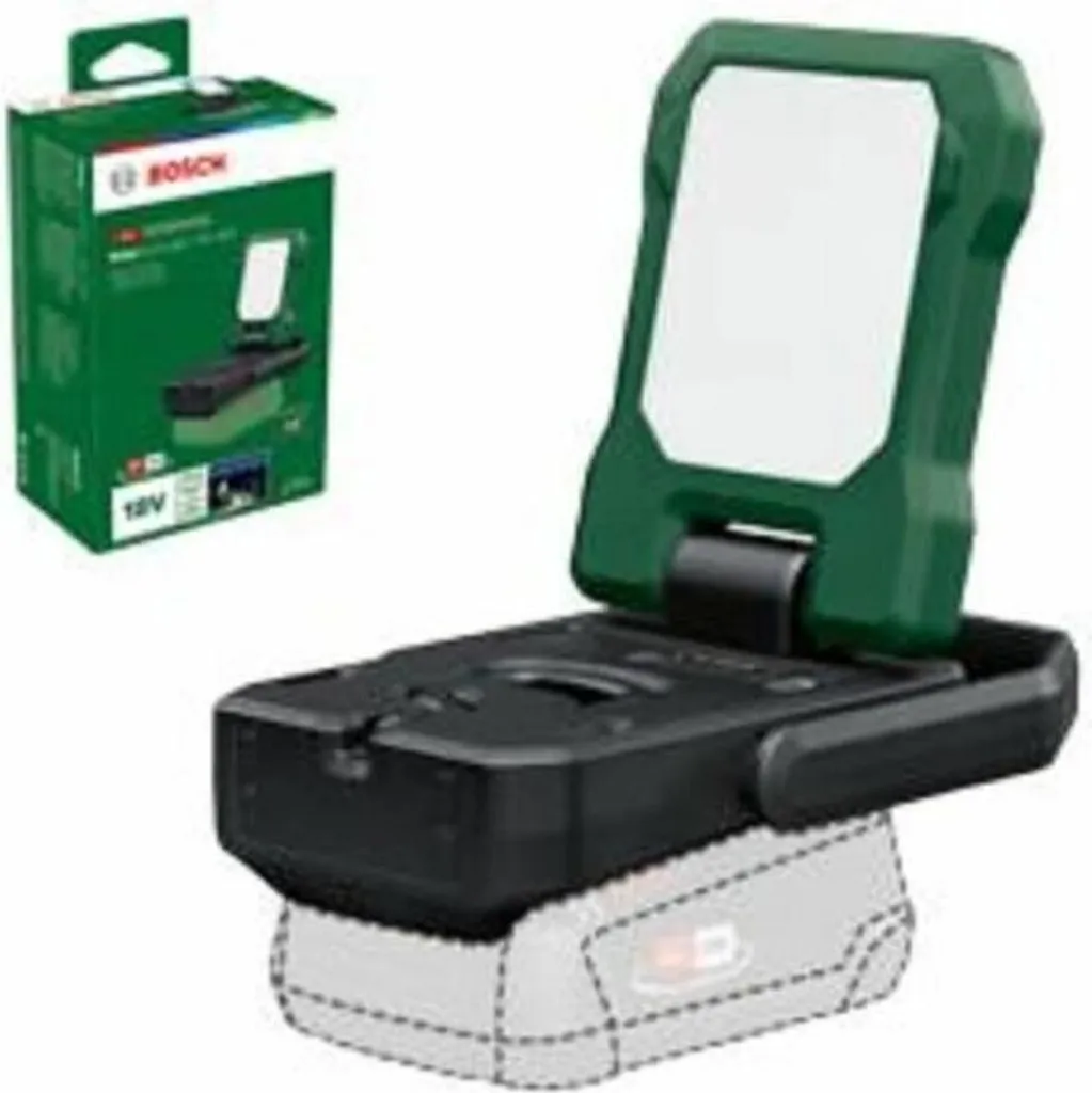 Illuminazione Bosch 18V-400 | Lampada Portatile LED | Design Orientabile