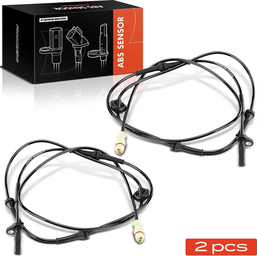 Capteur ABS Arrière Haute Précision pour Fiat Grande Punto 1.4L 2 Pièces