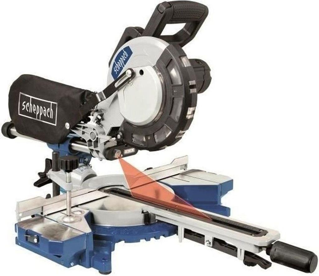 SCHEPPACH Gehrungssäge 216 mm HM81LXU - 2000 W - Blau