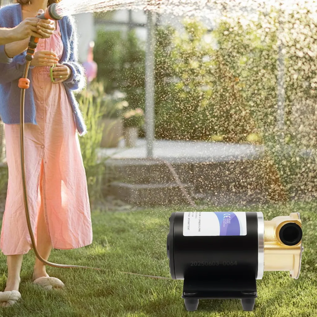 Pompe de cale pour transfert d'eau efficace en ABS noir robuste