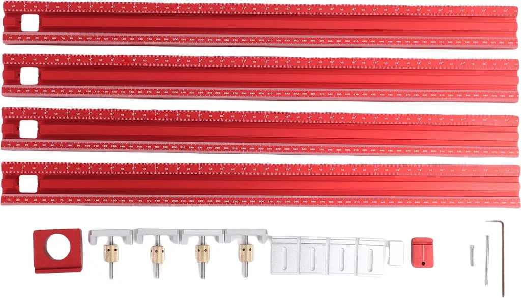 Système de guidage de scie en aluminium pour supprimer les erreurs