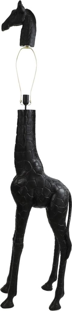 Light & Living - stehlampe - Giraffe - schwarz - kunststoff - einzelne leuchte - E27 - 1729612