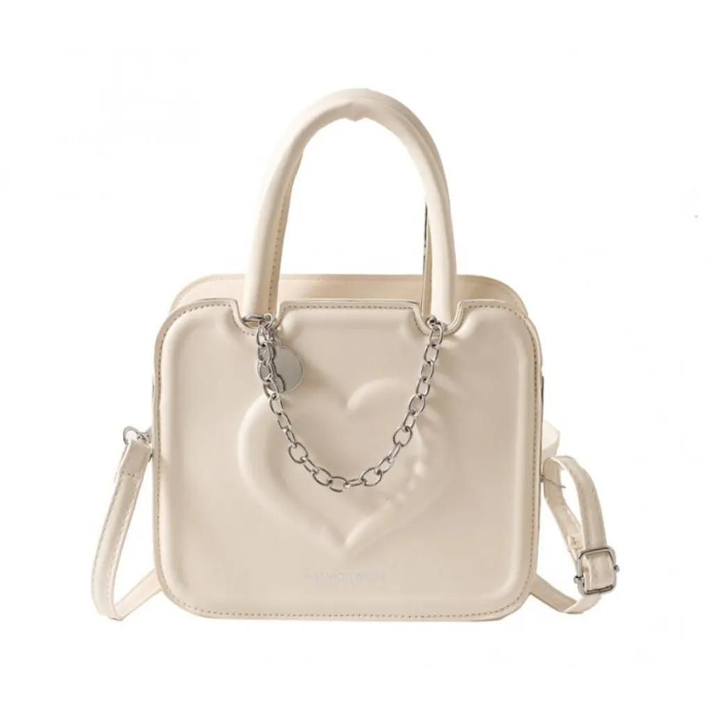 Borsa a tracolla elegante da donna Collezione 2024 CREM T258