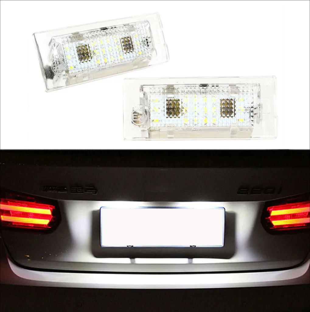 2x LED PREMIUM luce targa per BMW X5 E53 1999-06 / X3 E83 2003-2010