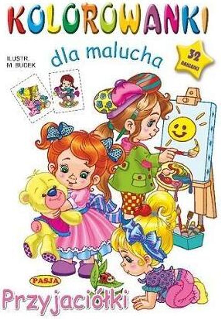 Kolorowanka Dla Malucha. Przyjaciółki