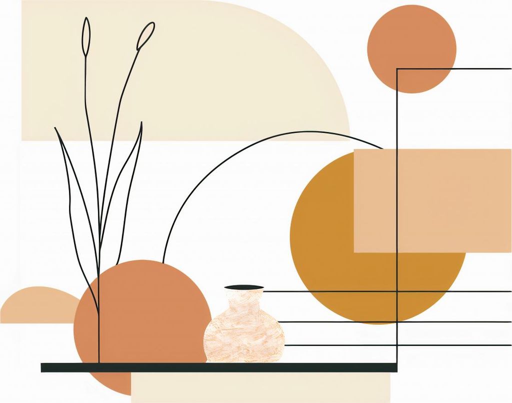 Plakat 100x70cm Terrakotter Schrei