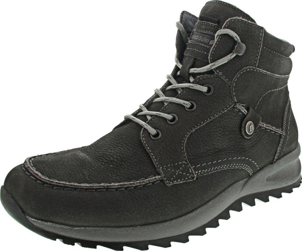 Waldläufer Komfort Stiefel Helle Herren 31343332373334 Grau 44 1/2 EU