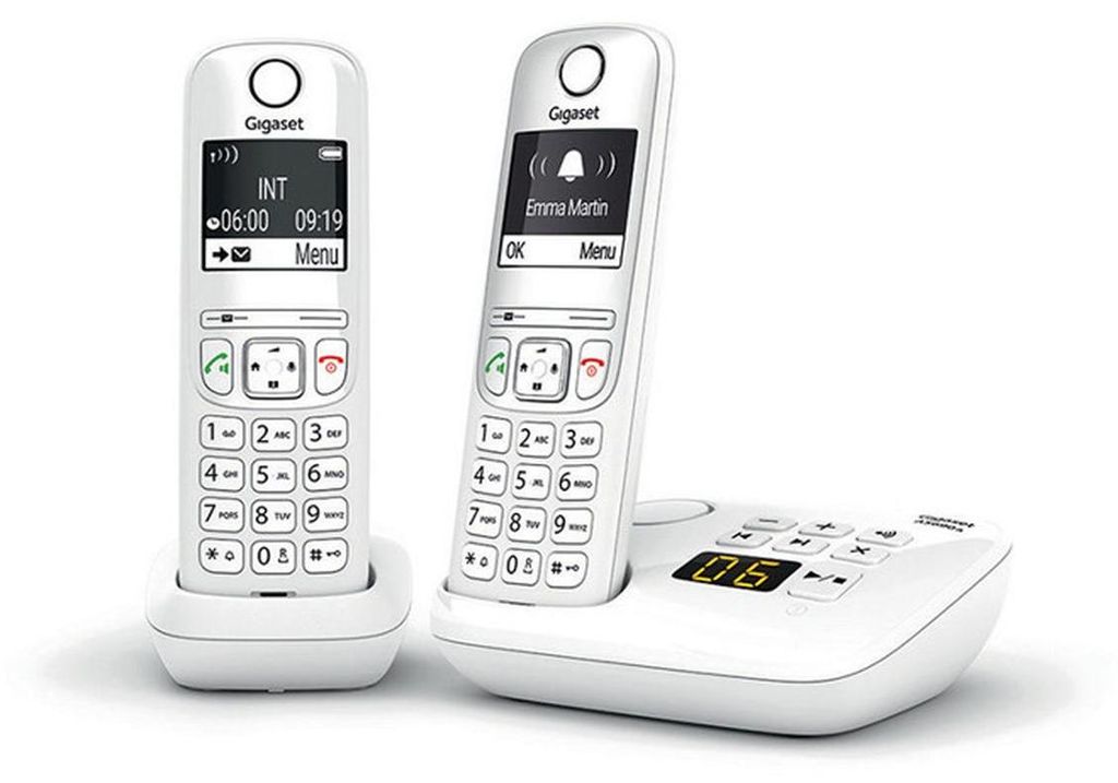 Gigaset AS690A Duo, Analoges/DECT-Telefon, Kabelloses Produktbild 