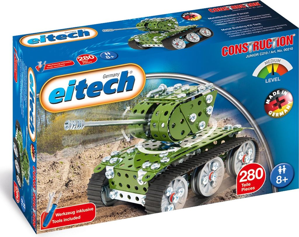 Eitech Constructie set - tank - 280 onderdelen