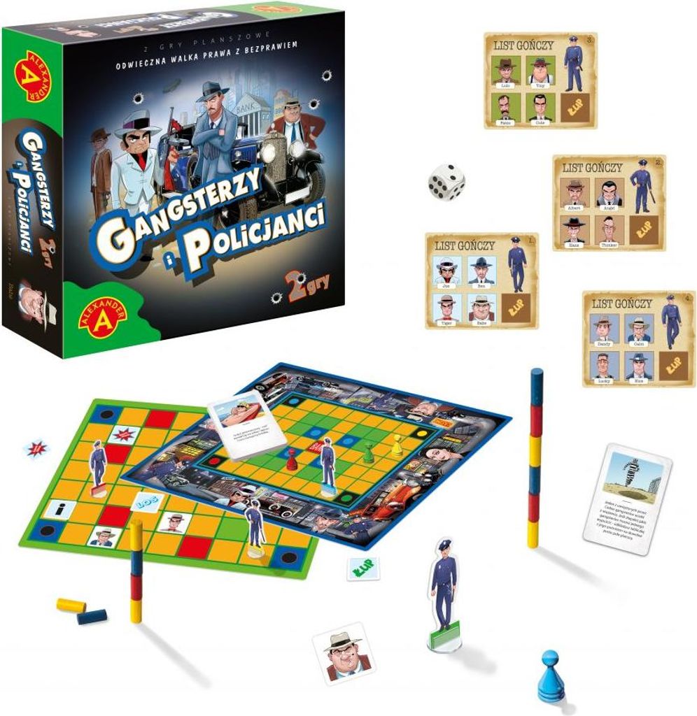 Gangster und Polizisten Spiel S8