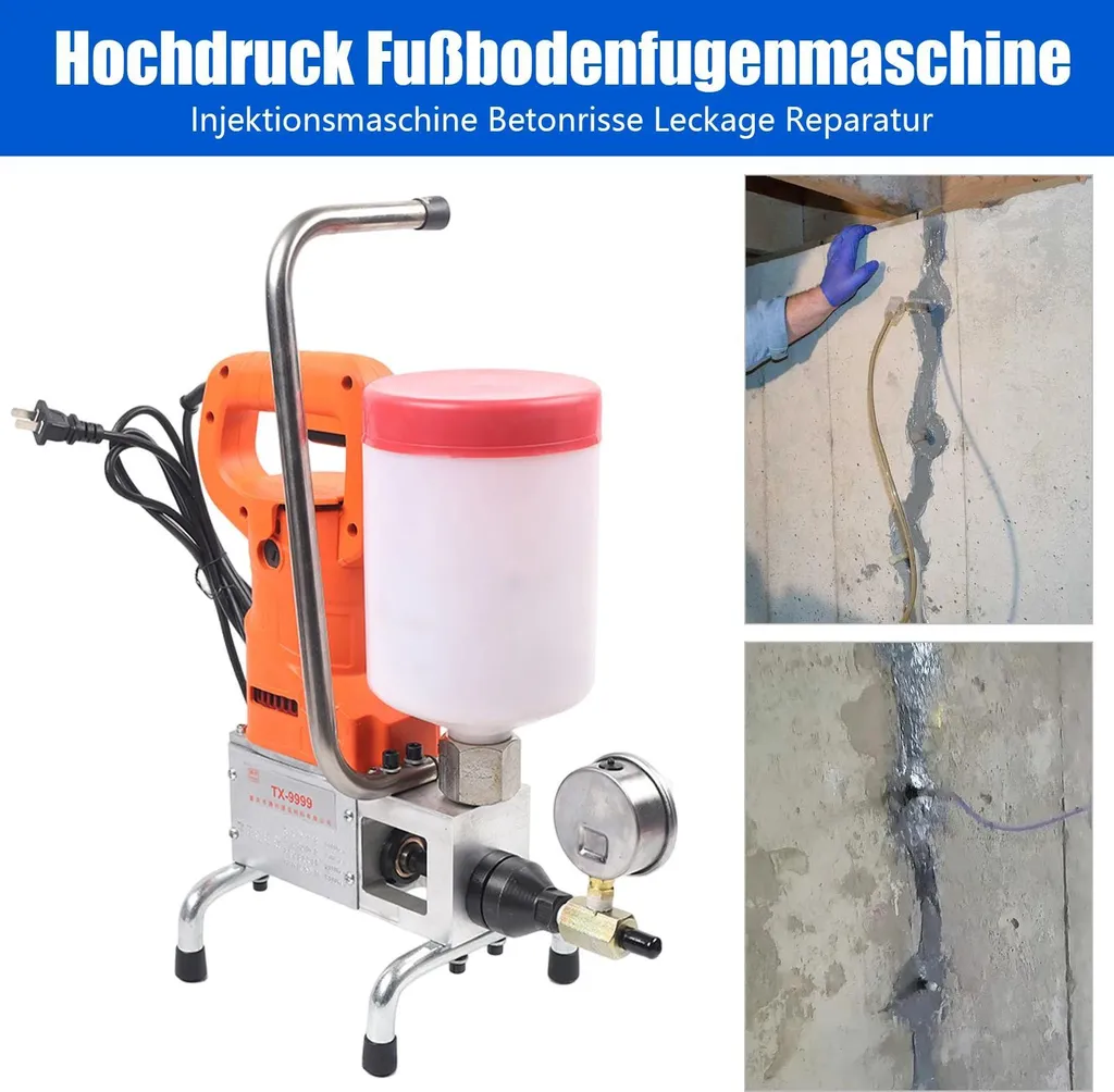 Machine d'injection électrique pour résine époxy haute pression orange