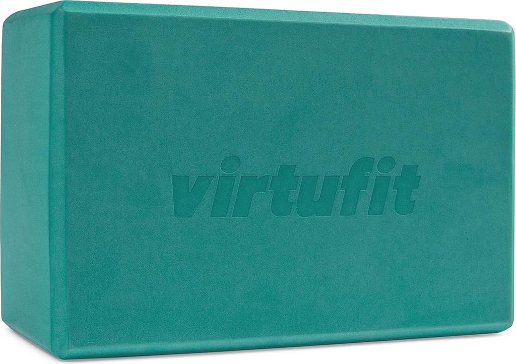 VirtuFit Premium Yoga Block aus EVA-Schaumstoff, Ozeangrün Produktbild 