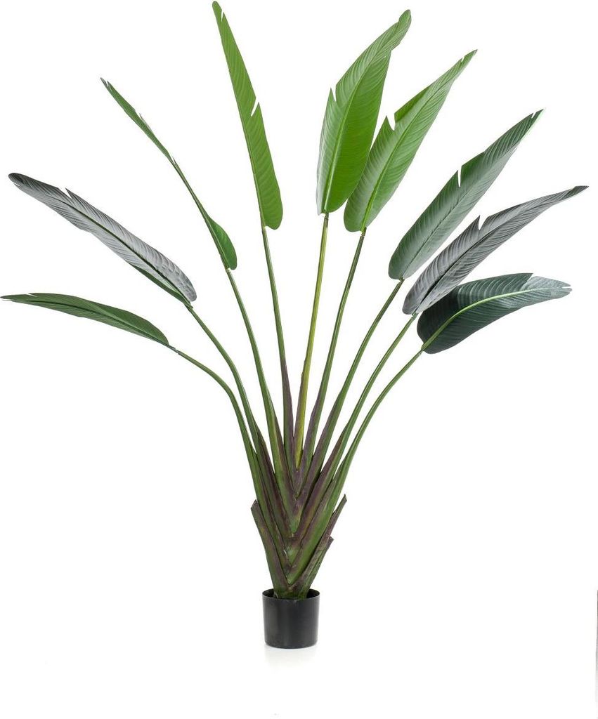 artplants.de Künstlicher Baum der Reisenden Darcel, grün, 180cm - Grünpflanze künstlich