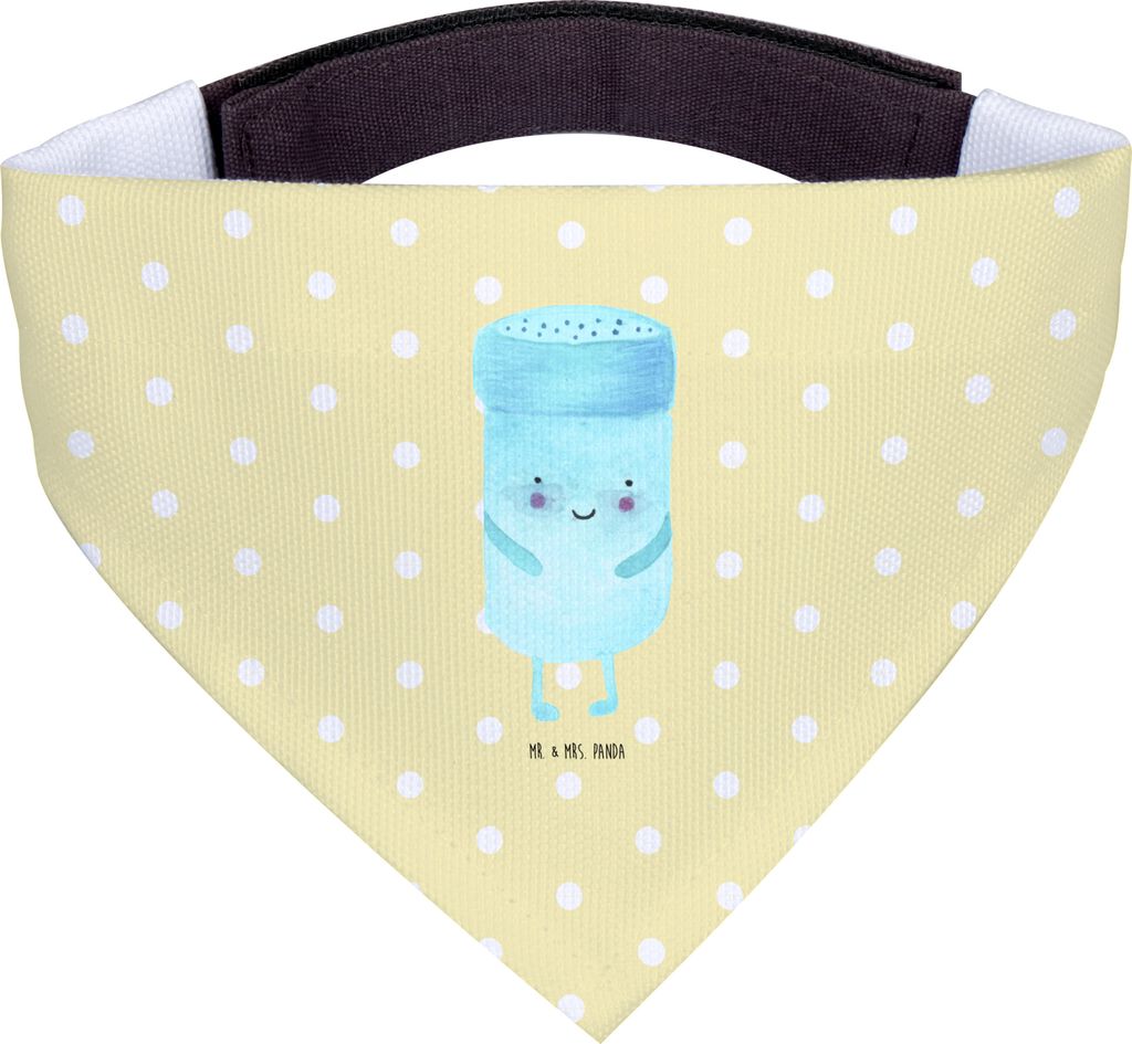 Mr. & Mrs. Panda Halstuch Hund Beste Freunde Salz - Gelb Pastell - Geschenk, Lustige Sprüche, Für Hunde, Fehlende Keywords, Hundehalstuch