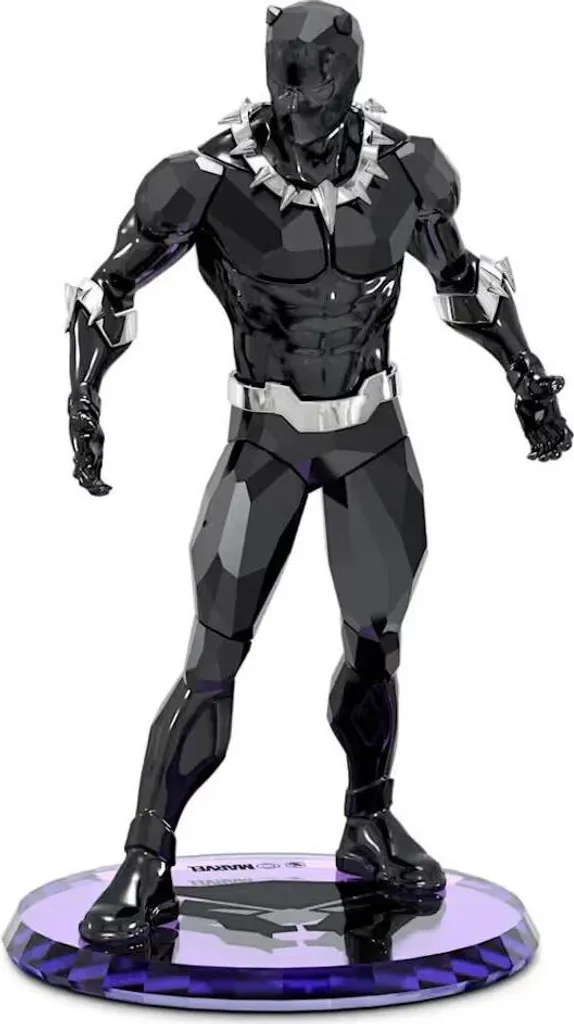 Black Panther Swarovski 5645683 Cristal Taillé Main Edition Marvel 2023
