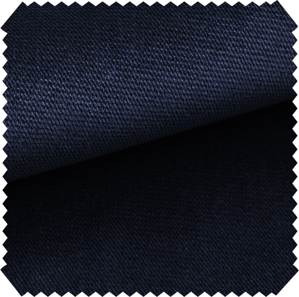 novely PASSAU - Samtig Weicher Chenille-Möbelstoff - Robuster Polsterstoff - Pflegeleichte Meterware 1lfm - Farbe: 09 Dunkelblau