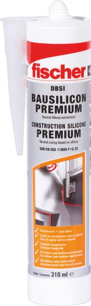 FISCHER Bausilikon DBSI 280ml transparent