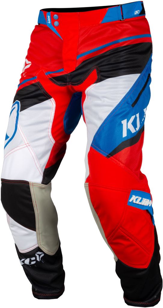 Klim XC Lite 2019 Motocross Hose Farben: Rot/Blau, Grösse: 22