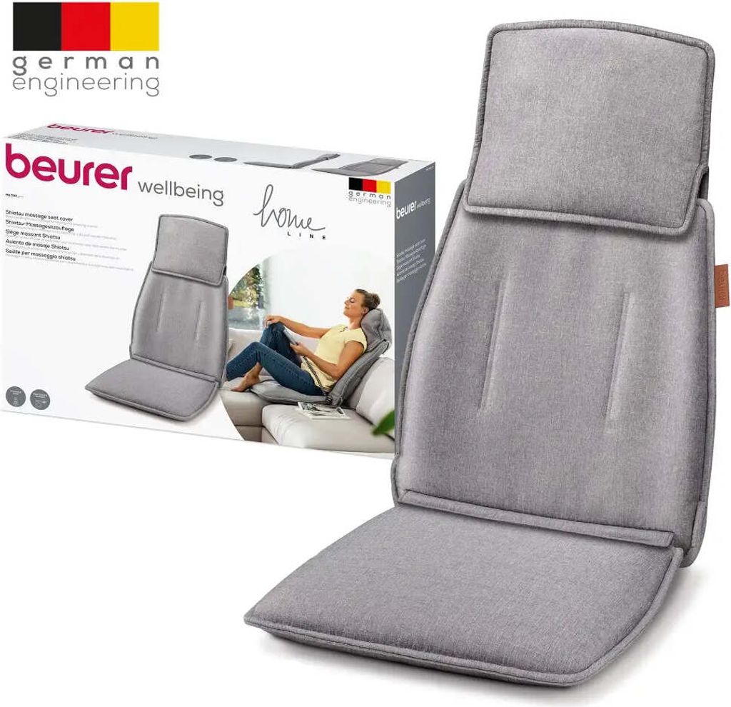 Beurer MG 330 grey Shiatsu-Massagesitzauflage Produktbild 2