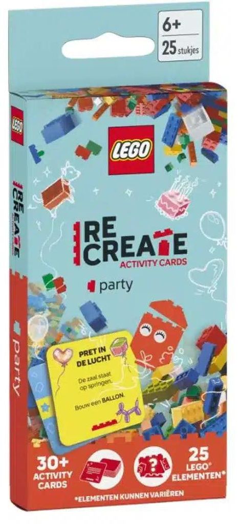 Lego ReCreate-Aktivitätskarten-Party