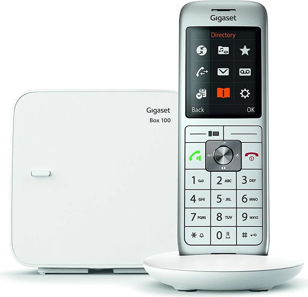 Telefono cordless bianco ecc Gigaset GIGACL660SOLOBLANC - 1