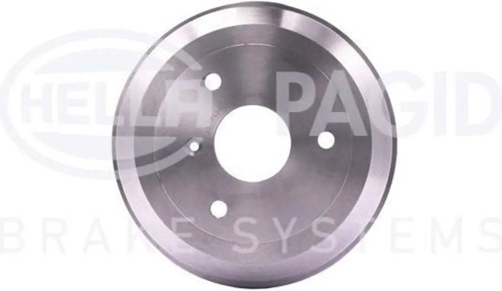 Tambour de frein HELLA avec revêtement anticorrosion pour Smart Fortwo