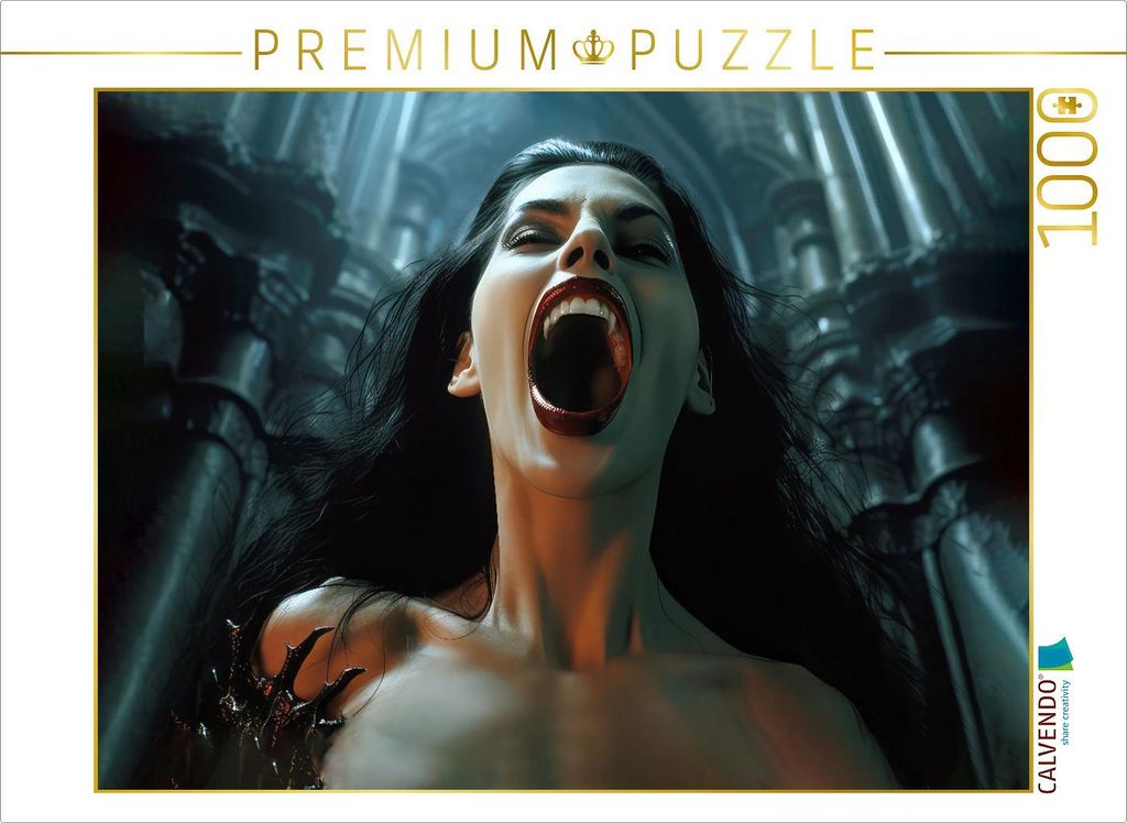 CALVENDO Puzzle Vampires | 1000 Teile Lege-Größe 64x48cm Foto-Puzzle für glückliche Stunden