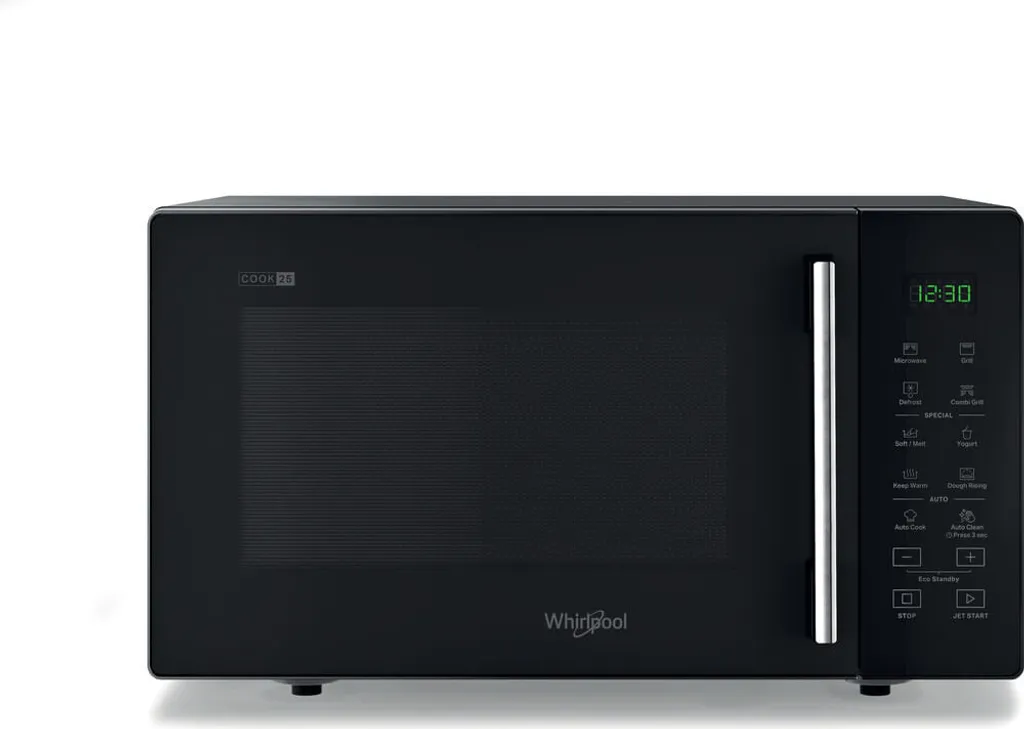 Fini les Plats Mous avec le Micro-ondes Gril Whirlpool MWP253B Noir