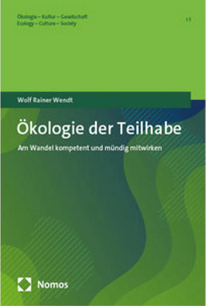 Livre Ökologie der Teilhabe : essai essentiel sur l'écologie sociale