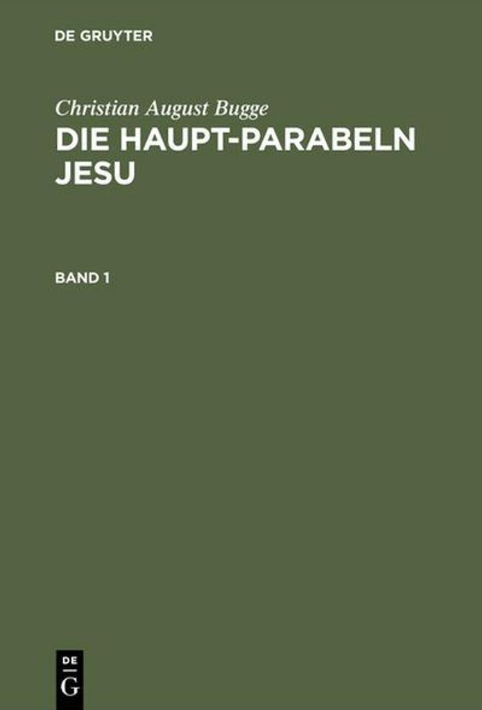 Die Haupt-Parabeln Jesu
