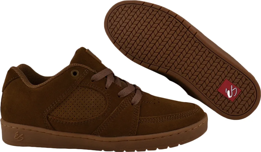 eS Accel Slim Marron Gomme EUR 40 avec Semelle Adhérente Haute Qualité