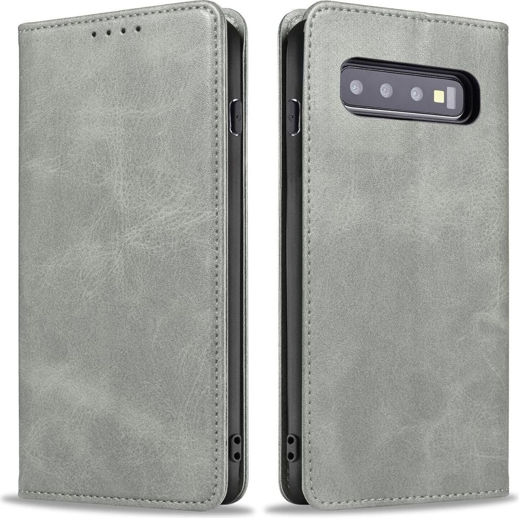 Handyhülle für Samsung Galaxy S10 Kunstleder Flip Cover Produktbild 