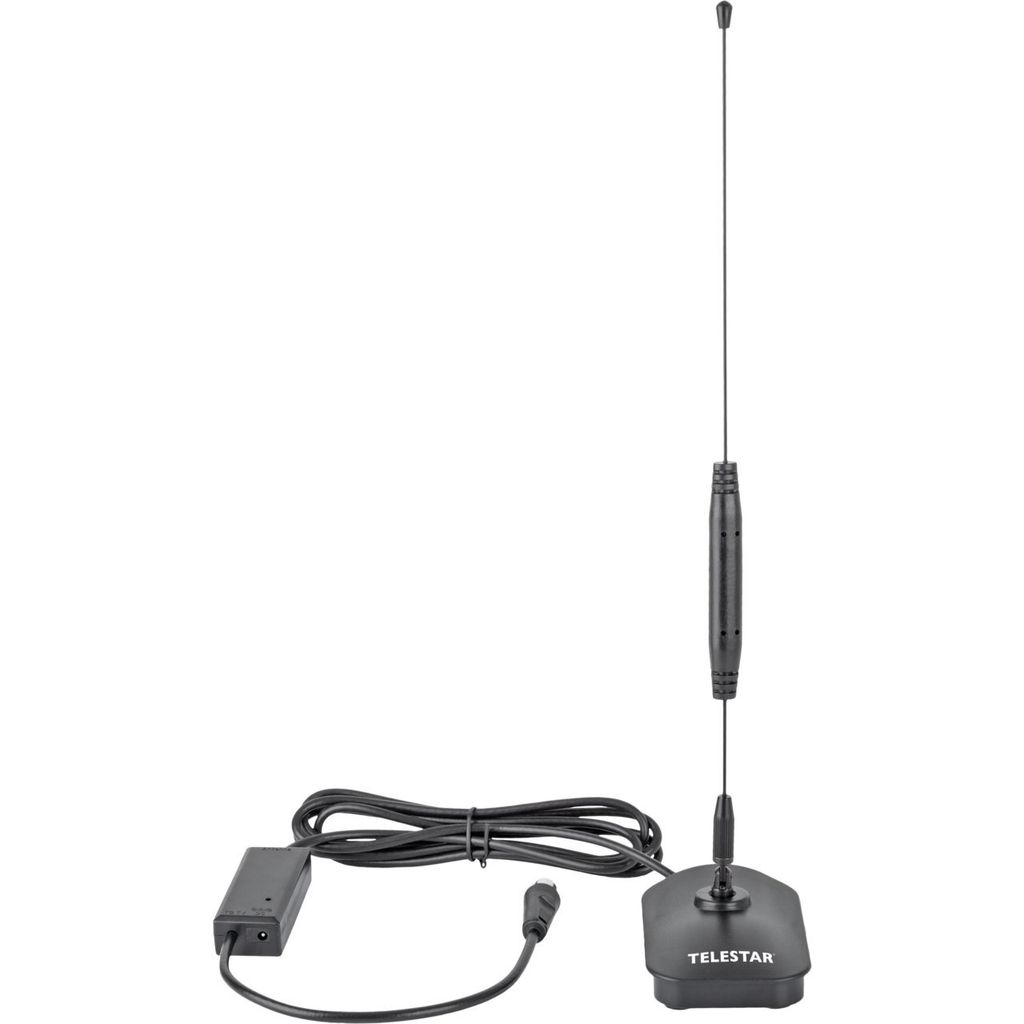 Telestar STARFLEX T4 Plus - Zimmerantenne - inkl. Netzteil - schwarz