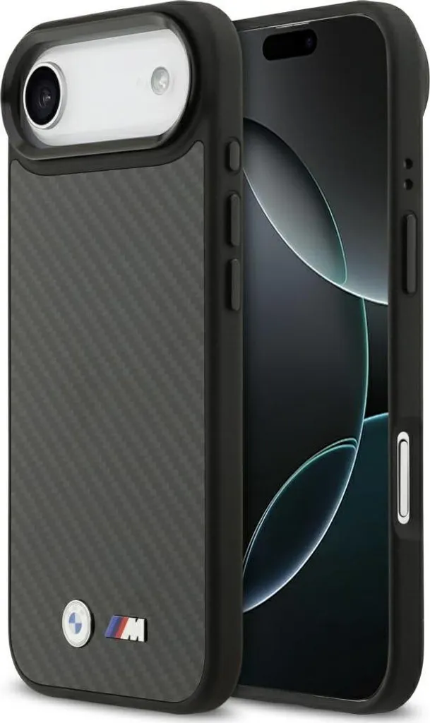 BMW M Custodia iPhone Air MagSafe Nero Matt - Design Esclusivo